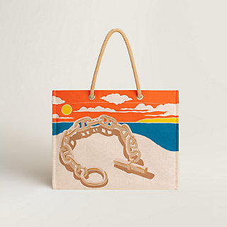 HERMES】エルメス セバスドプラージュ ビーチバッグ トルサド